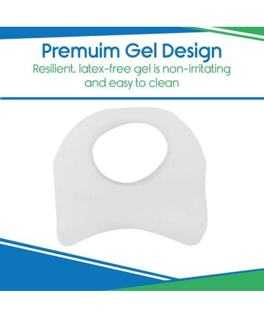 ViveSole Toe Spacers (4 Pack) - Toe Separators for Overlapping Toes, Bunion & Hammer Toe Corrector - Hallux Valgus Alignment Tool Orthotics - Buy Online on GoSupps.com
