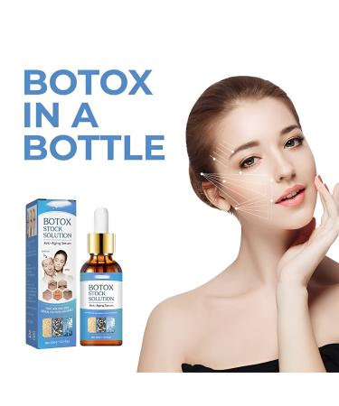 Botox Stock Solution Facial Serum | Newest Instant Face Lift Cream for Women | Dark Spot Corrector & Anti-Aging Collagen Serum | 30ml (2pcs) - Buy Online on GoSupps.com