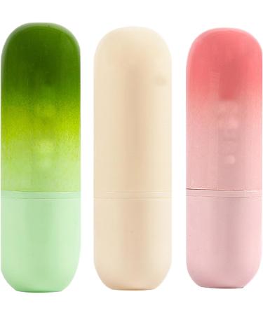 Natural Lip Balms Long-lastings Moisturizing Hydrating Lipstick Anti Cracked Reduce Lip Line Lip Care Makeup Cosmetic Natural Lip Care Beauty Treat avocado - Buy Online on GoSupps.com