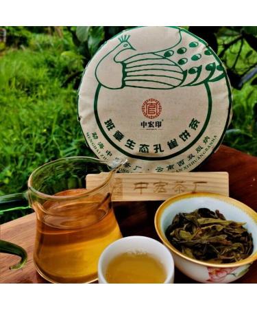 357g G teau de Bio Th Peacock Puer de Yunnan Banzhang Chine Original Th Puerh Naturel Th Pu'er sans Additif Bon Th Pu-Erh - Buy Online on GoSupps.com