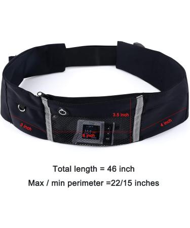 Insulin Pump Belt with Adjustable Strap and Tubing Hole - Medical Device Carrier for Kids and Adults - Buy Online on GoSupps.com