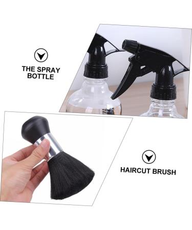 FRCOLOR 1 Set Hairdressing Cloth Set Transparent Cape Hairdressing Tools Barber Brush Spray Bottle Scarf Hair Spray Bottle Hair Beauty Tool Hair Dye Apron Accessories - Buy Online on GoSupps.com