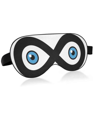 Evil Eyes Sleep Mask Light Blocking Eye Mask for Sleeping with Adjustable Strap Soft Lightweight Eye Cover Blindfold for Men Women Work Travel Naps Eye 4
