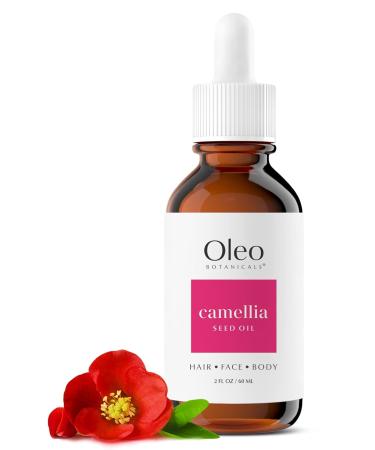 Japanese Camellia Seed Oil & Rosehip Seed Oil - 100% Pure Organic Cold-Pressed - Hair Face Body - Rich in Vitamin E - 60ml - Buy Online on GoSupps.com