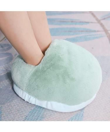 Duokon Heated Foot Warmers | Electric Foot Warmers for Men & Women | Plush Heating Pillows | Winter Office Comfort (Light Blue) - Buy Online on GoSupps.com