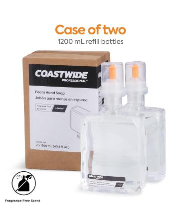 COASTWIDE Professional CWJSR-FRG J-Series Foam Hand Soap Fragrance-Free 1200 mL - Buy Online on GoSupps.com
