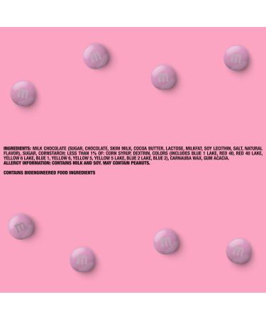 M&Ms Milk Chocolate Pink Candy - 2lbs Bulk Resealable Pack for Candy Buffet, Baby Shower, Gender Reveal, Parties, Wedding, Candy Bar & DIY Snacks - Buy Online on GoSupps.com