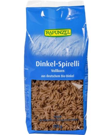 Rapunzel Naturkost AG Rapunzel Bio spelled spirelli whole wheat from Germany 2 x 500 gr - Buy Online on GoSupps.com