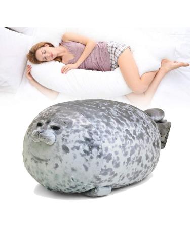 RUNYA Blob Seal Plush Toy | Chubby Seal Stuffed Animal M(15.7in) - Style-a - Buy Online on GoSupps.com