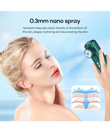 piuryue 1Set Mini Nano Mist Sprayer Steamer Humidifier Oxygen Injection Instrument Skin Care Tools Plastic - Buy Online on GoSupps.com