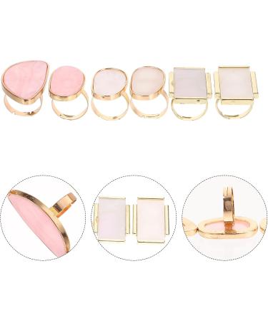 Beavorty Palettes de M lange en R sine Anneau pour Nail Art Set de 6 Palettes Miniatures Plateau de Manucure pour Vernis Ongles Gel et Maquillage Professionnel et Maison - Buy Online on GoSupps.com