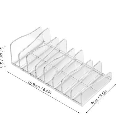 Eyeshadow Organizer Transparent Makeup Palette Holder for Cosmetics Jewelry Accessories Office Supplies - Buy Online on GoSupps.com