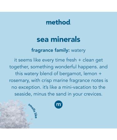 Method Foaming Hand Soap - Sea Minerals, 10 oz (Pack of 6) - Eco-Friendly Cleanser - Buy Online on GoSupps.com