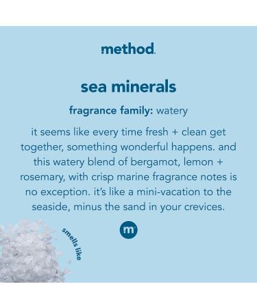 Method Gel Hand Soap Sea Minerals 12 fl oz - Biodegradable Formula (Pack of 3) - Buy Online on GoSupps.com