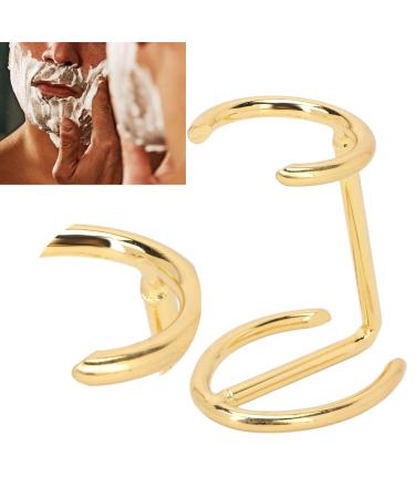 Buy Sustainable Golden Alloy Razor-Plane Stand for Men | Small Powerful & Versatile Shaving Brush Storage - Buy Online on GoSupps.com