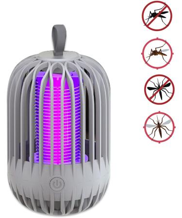Fly Trap | Fly Trap for Outdoor Indoor Fly Zapper Wide Coverage Reliable Protection Fly Fly Trap High Powered Electronic Light Bulb Lamp Frifer Grey - Buy Online on GoSupps.com