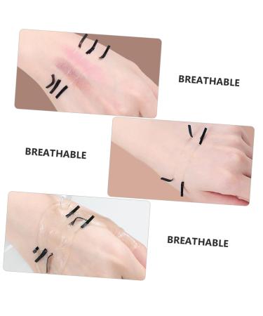 Beavorty 3 Sets Beauty Stickers Double Sided Sticky Tape Invisible Double Eyelid Sticker Eyeliner Fiber Strip 7x5.3cmx3pcs Blackx3pcs - Buy Online on GoSupps.com