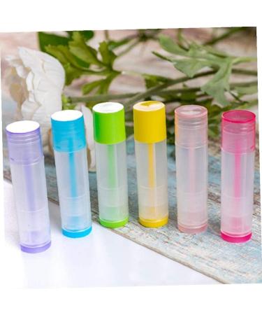 10pcs Empty Lip Balm Tubes - DIY Chapstick & Homemade Lip Balm Containers in Random Colors - Buy Online on GoSupps.com