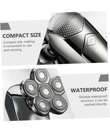 Buy 2 Sets Electric Shaver for Men - Rechargeable Beard Razor with 6 Heads | International Shipping Available - Buy Online on GoSupps.com