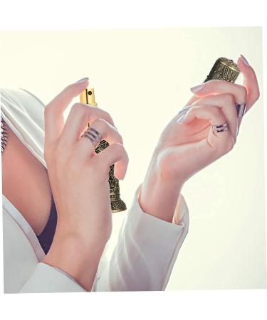 VINTORKY Perfume Bottle Retro Perfume Perfumes De Hombre Vintage Glass Bottle Makeup Mister Cosmetic Storage Container Mens Colgne Empty Travel Essential Oil Bottle Mini Composite Material - Buy Online on GoSupps.com