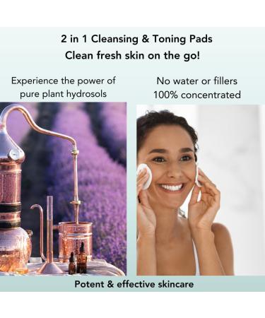 Age-Defying Wipe Away Toner Pads - Reduces Fine Lines & Wrinkles 60 Count - Unscented CoQ10 for Glowing Skin - Buy Online on GoSupps.com