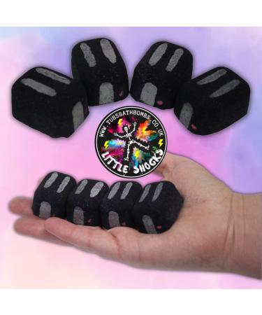 Mini Toaster Bath Bombs "Little Shocks" Set of 4 Dark Humour Funny Bathbombs Gift Fun Prank Joke Adult Kids Bathtime Alternative Gift idea