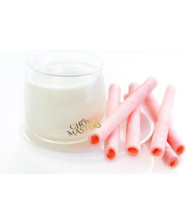 Mother's Day Gift | Wafer Rolls With Deliciously Fine Strawberry Flavored Cream Gift Tin - Irresistible Tea Time Treat - 400 g Strawberry 400 g (Pack of 1) - Buy Online on GoSupps.com