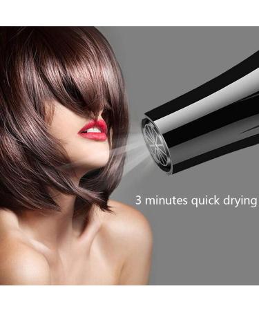 2400w Professional Salon Hair Dryer Powerful Negative Ionic Hairdryer DC Motor Low Noise Blow Dryer with Concentrator 3 Heat & 2 Speed Setting and Cool Shot Button for Home and Salon Small Gift - Buy Online on GoSupps.com