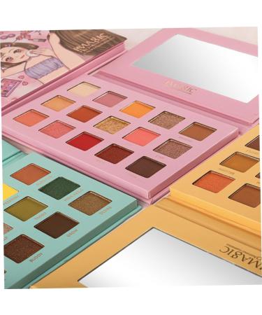 Beavorty 1pc 15 Shimmer Eyeshadow Gold Eyeshadow Portable Eyeshadow Compact Eye Shadow Childhood Cosmetic 1 count (Pack of 1) Green - Buy Online on GoSupps.com