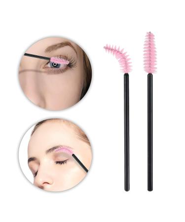 Buy G2plus 50 PC Disposable Eyelash Brush - Black and Pink Mascara Magic Sticks for Eyelash Extensions - International Shipping Available - Buy Online on GoSupps.com