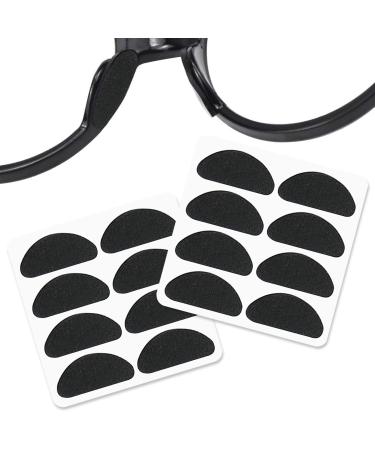 8Pairs of Eyeglass Nose Pads Soft Foam Self-Adhesive Nose Pads Anti-Slip Sponge Glasses Nose Pads Soft Foam D Shape Anti Slip Nose Pads Anti Slip Nose Pads for Eyeglasses Sunglasses(Black) - Buy Online on GoSupps.com