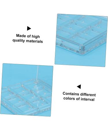Ipetboom 20 Pcs Eye Shadow Box Eyeshadow Blush Powder Case Makeup Organizer Case Travel Compartment Platen 8x8cmx5pcs Transparent Colorx5pcs - Buy Online on GoSupps.com