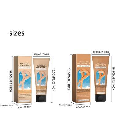 Waterproof Black Skin Anti-Varicose Veins Makeup Waterproof Non-Transferable Leg Makeup Cover Up Scar Makeup (Wheat Color 5.5 5.5 16.3cm) - Buy Online on GoSupps.com