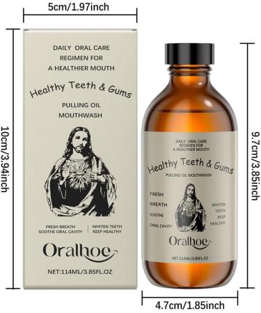 Coconut Oil Mouthwash Natural Whitening Oil Mouthwash Contains Coconut Oil Fresh Breath Eliminates Bad Breath Whitens Teeth and Gums (3) - Buy Online on GoSupps.com