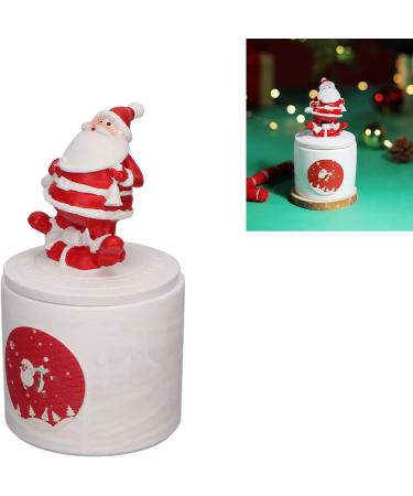 Santa Christmas Scented Candles Gift Set | Stress Relief Soy Wax Aromatherapy for Women | Perfect for Home Meditation & Yoga - Buy Online on GoSupps.com