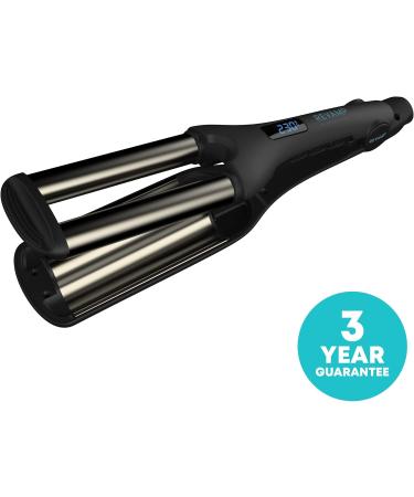 Revamp Progloss Wave Define Styler - Professional 3 Barrel Waver for S-Shaped Waves - Buy Online on GoSupps.com