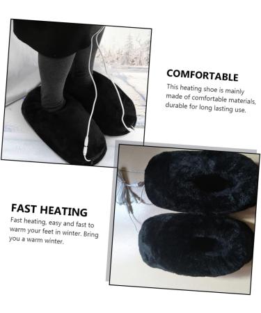 FOMIYES Electric Warm Shoes Slippers - Super Soft Fleece Heating Slippers for Cozy Comfort International Shipping Available - Buy Online on GoSupps.com