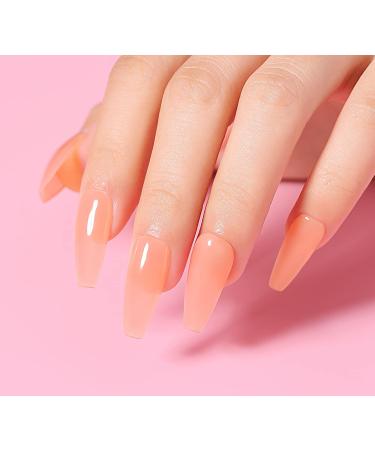 AIMEILI 8-in-1 Builder Base Gel Sheer Color Nail Polish - Long Lasting & Easy to Apply - 10ml (Pack of 1) - Buy Online on GoSupps.com