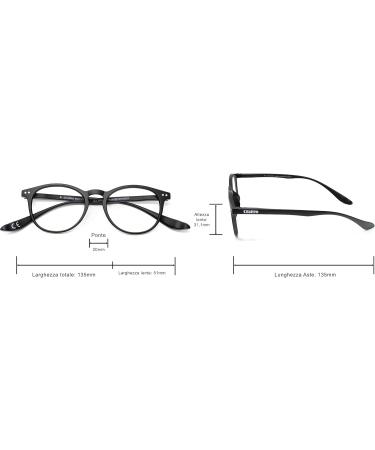 El Charro Unisex Connecticut Reading Glasses - Stylish Black Frame | International Shipping Available - Buy Online on GoSupps.com