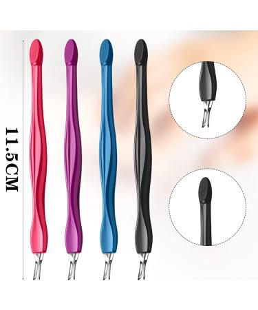 Cuticle Trimmer Professional Cuticle Pusher V Shaped Cuticle Remover Manicure Dead Skin Removal Tool Toe Nail Care for Home and Nail Shop (12Pcs) - Buy Online on GoSupps.com