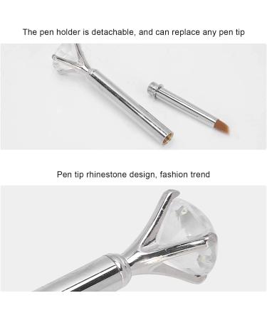 Nail Art Liner Nail Art Painting Pen Fine Craftsmanship Painting Pen DIY Dotting Design for Nail Shop Household(Silver) - Buy Online on GoSupps.com