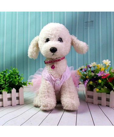 Doublehero Dog Bubble Rock Summer Stripes Lace Dress - Cute Vintage Sleeveless Clothing for Princess Dogs | Perfect for Halloween & Christmas - Buy Online on GoSupps.com