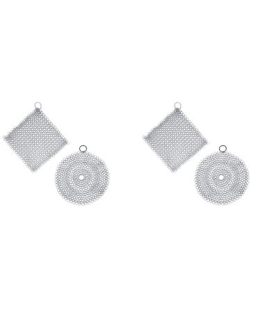 Jikoiuty 4 x Ring Cleaner for Frying Pans or Woks