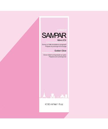 Sampar Golden Glow Cream - Hydrating Tedented Cream for Luminous Skin - Universal Shade for All Skin Types - 30ml - Buy Online on GoSupps.com