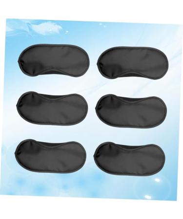 Lurrose 20pcs Silk Eye Mask Travel Eye Patch - Black Sleeping Mask for Restful Sleep and Relaxation - Buy Online on GoSupps.com