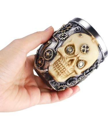 Premium Stainless Steel Shaving Brush Bowl | Men's Beard Shaving Mug for Home & Barber Use - Buy Online on GoSupps.com