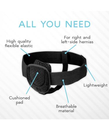 Shop Adamson H2 Hernia Belts for Men | Adjustable Inguinal Support Wrap for Left/Right Side | Comfortable & Discreet Under Clothing - Buy Online on GoSupps.com