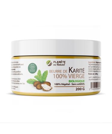 Shea Butter 200g - Organic - 100% virgin - 100% vegetable - without additives - Unrefined
