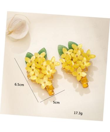 FRCOLOR 1Pc hair barrettes hair pin flower hair clip hair bows clips decorative hair bow hair clips hair clips for kids alligator hair clips flower hair accessories girl Bobby alloy - Buy Online on GoSupps.com