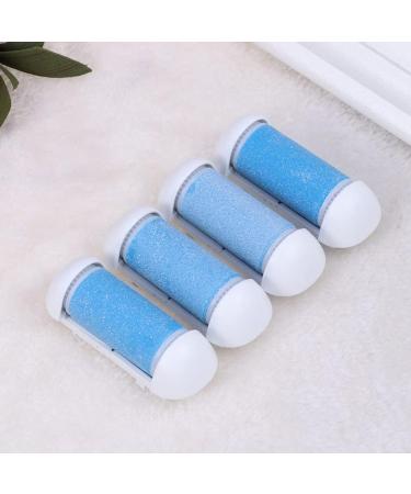 12 Replacement Rollers for Foot File - Coarse Refill Heads for Electronic Pedicure Tools - Blue - Buy Online on GoSupps.com